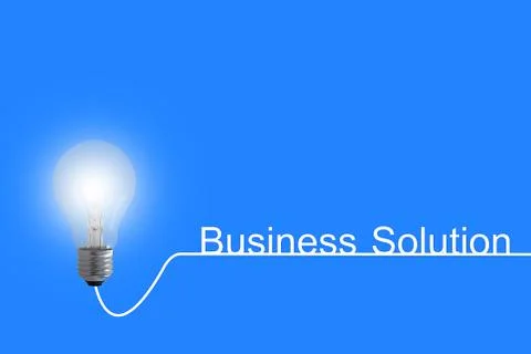 Business Solution Concept Stock Photos