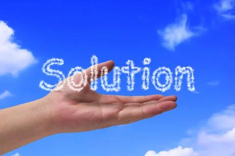 Business Solution Concept Stock Photos