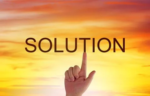 Business Solution Concept Stock Photos