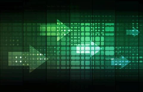 Business solution Stock Illustration