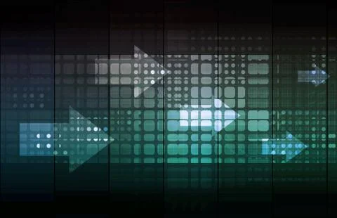Business solution Stock Illustration