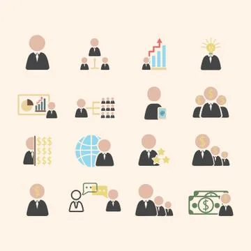 Business solution Stock Illustration