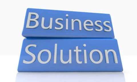 Business solution Stock Illustration