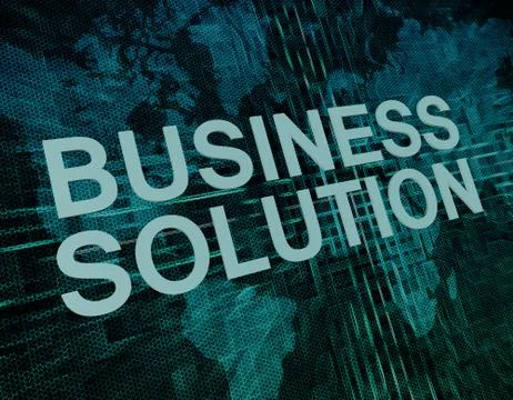 Business solution Stock Illustration