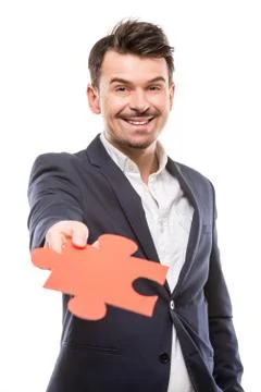 Business solution Foto stock