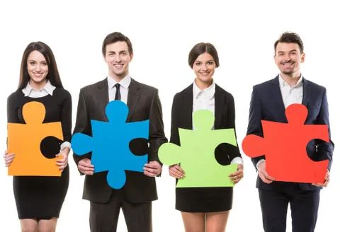 Business solution Foto stock