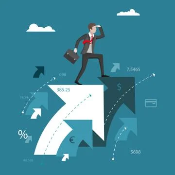 Business solutions Stock Illustration