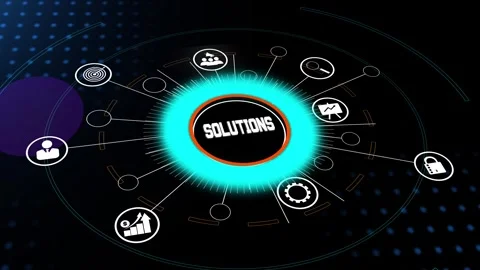 Business Solutions Problem Solving Corporate Success Strategy Stock Footage 323427557