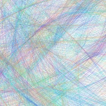 Business square abstract background with mess of chaotic color lines Stock Illustration