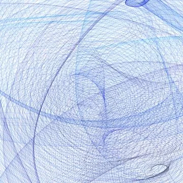 Business square abstract background with mess of chaotic color lines Stock Illustration