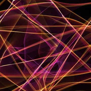 Business square abstract background with mess of chaotic color lines Stock Illustration