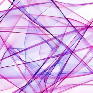 Business square abstract background with mess of chaotic color lines Stock Illustration
