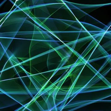 Business square abstract background with mess of chaotic color lines Stock Illustration