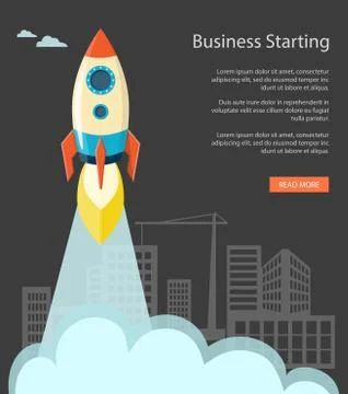 Business start up Stock Illustration