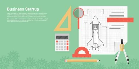 Business startup Stock Illustration