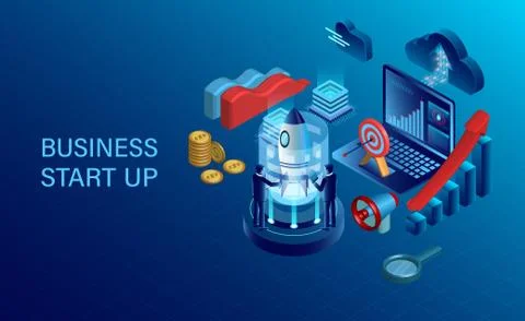 Business Startup Stock Illustration
