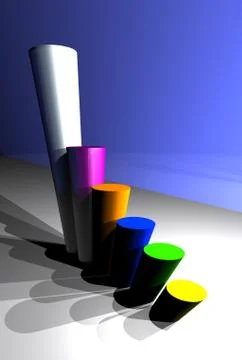 Business statistics Stock Illustration