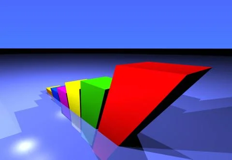 Business statistics Stock Illustration