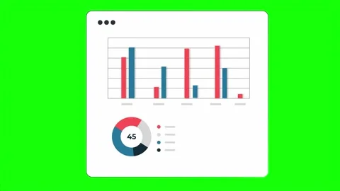 Business Statistics, Market Data, and Infographics diagrams animation 4k. Stock-Footage 250148351