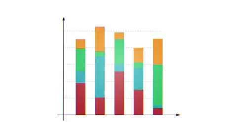 Business Stats Infographics Background Stock Footage 304436751