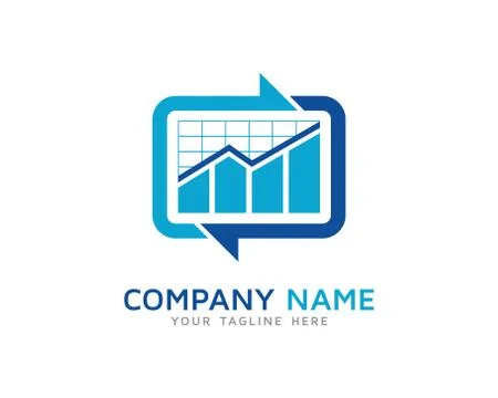Business Stats Sync Icon Logo Design Element Stock Illustration