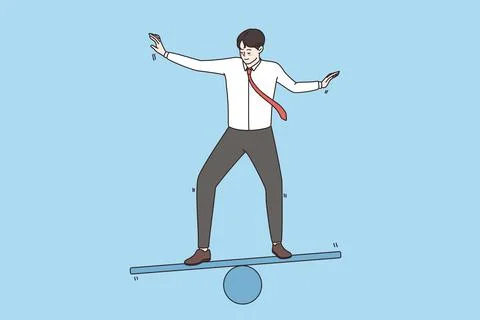 Business strategy and development concept. Stock Illustration