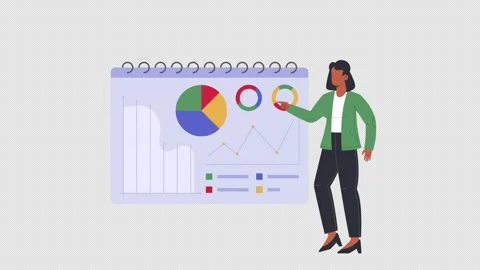 Business Strategy Animation 4K On Alpha Stock Footage 295907579