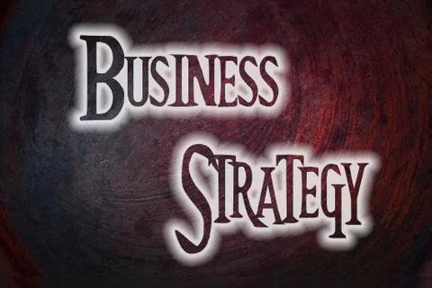 Business strategy concept Stock Illustration