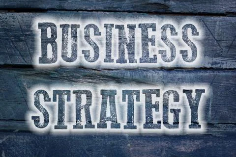 Business strategy concept Stock Illustration