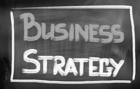 Business Strategy Concept Stock Illustration