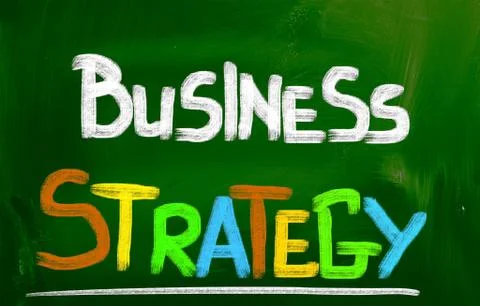 Business Strategy Concept Stock Illustration