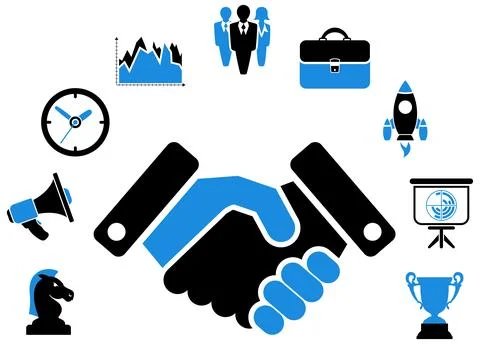 Business Strategy Concept Stock Illustration