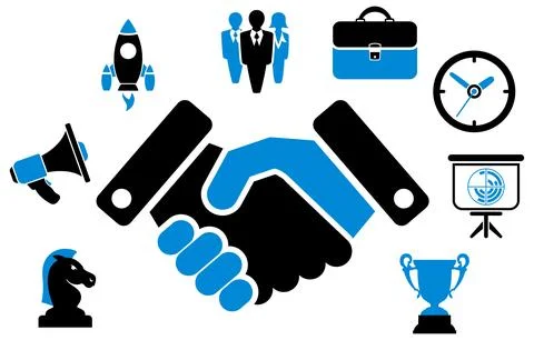 Business Strategy Concept Stock Illustration