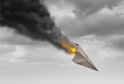 Business Strategy Failure Stock Illustration