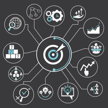 Business strategy Stock Illustration