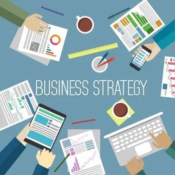 Business strategy Stock Illustration