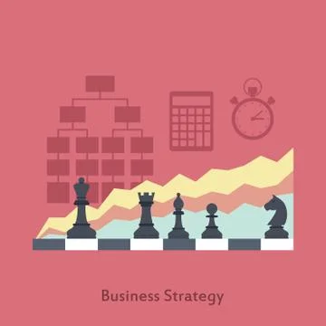 Business strategy Stock Illustration