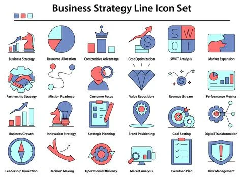 Business Strategy Stock Illustration