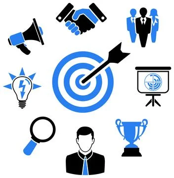 Business Strategy Process Concept Stock Illustration