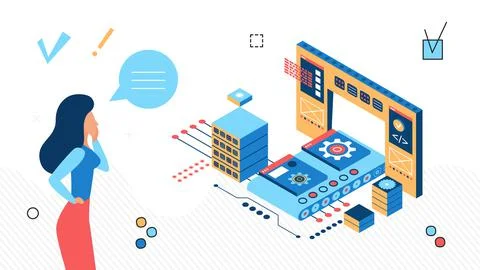 Business strategy process development and management control implementation イラスト素材