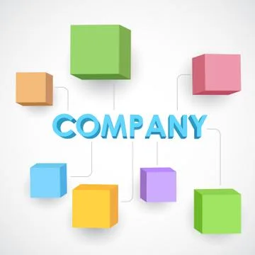 Business Structure Stock Illustration
