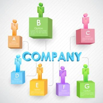 Business Structure Stock Illustration