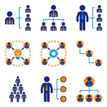 Business Structure Stock Illustration