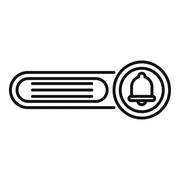 Business subscription icon outline vector. Model service Stock Illustration