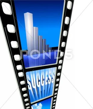 Business success Stock Illustration