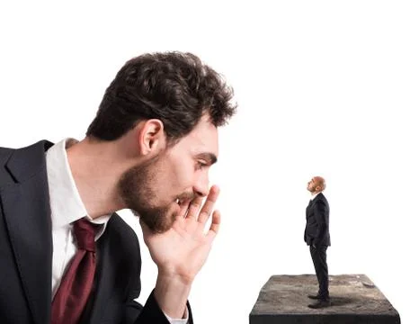 Business suggestion for work problems Foto stock