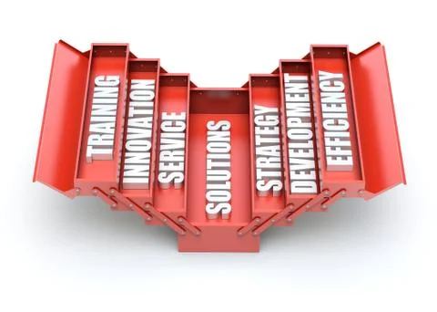 Business support concept Stock Illustration