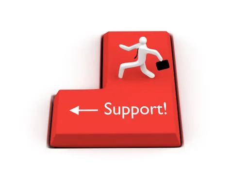 Business support concept Foto stock