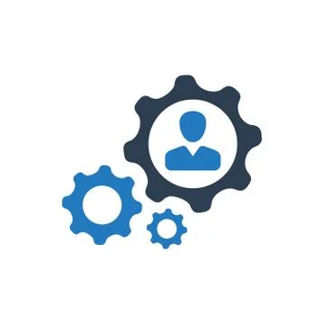 Business Support Icon Illustrazione stock