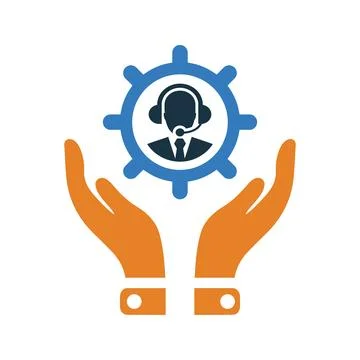 Business Support icon. Stock Illustration